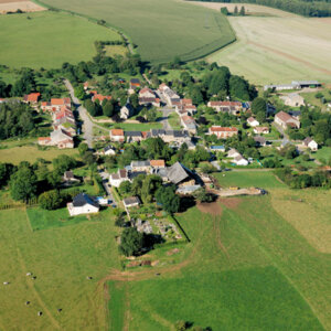 Vue Aérienne Commune Bulson