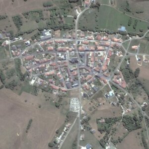 Vue Aérienne Commune Beaumont en Argonne