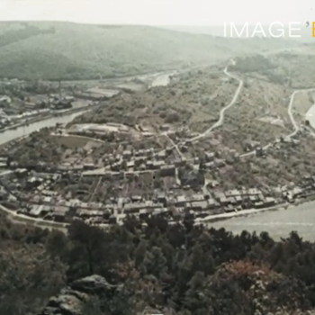 Vieille photographie de la Meuse.