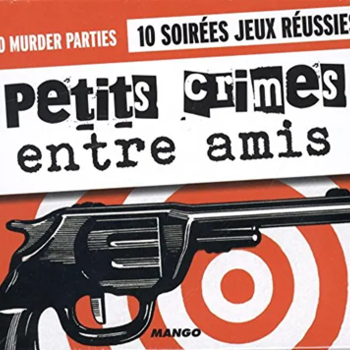 L'illustration représente un revolver pointé vers une cible.