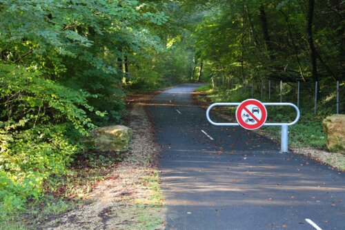 Photo : Accès Voie Verte