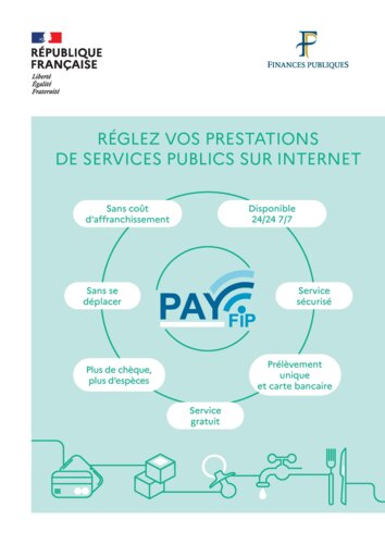 Affiche : Service Paiement En Ligne Payfip