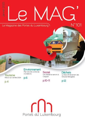 Photo : Couverture du Magazine des Portes du Luxembourg n°101