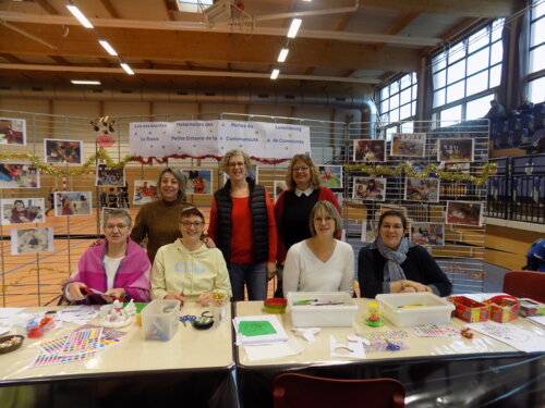 Les assistantes maternelles au Téléthon de Carignan