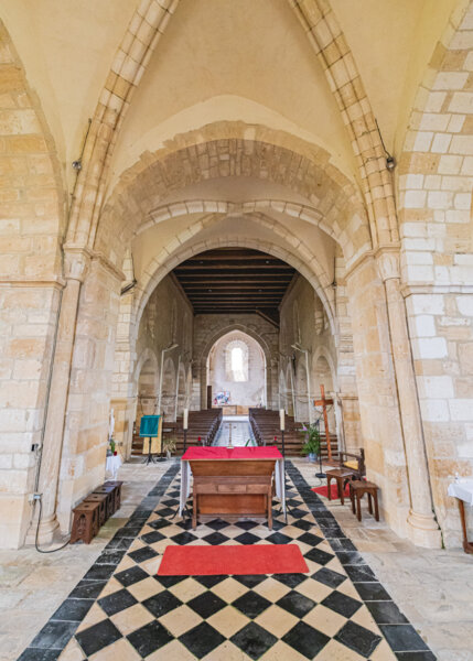 Photo : Intérieur Eglise de Chémery-sur-Bar
