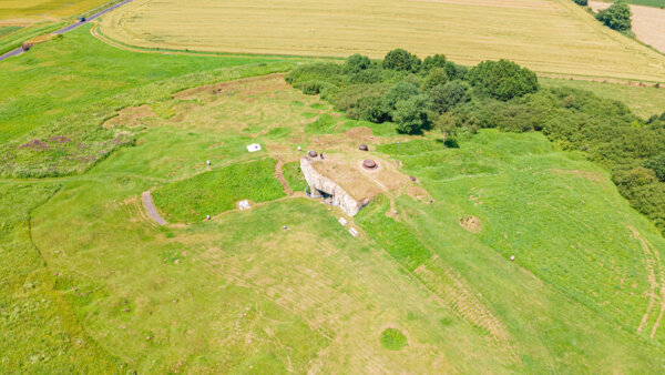 Photo : Vue aérienne de l'Ouvrage de la Ferté
