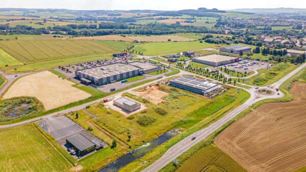 Photo : Vue aérienne ZAC de Wé