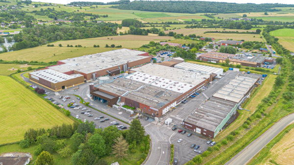 Photo : Vue aérienne ZI de Mouzon