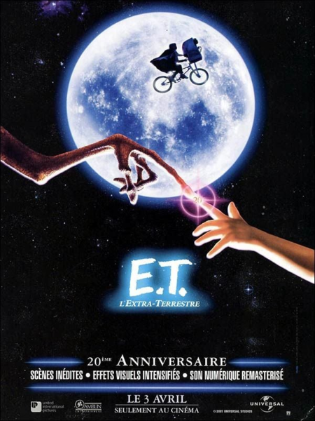 Affiche : ET l'Extra-Terrestre