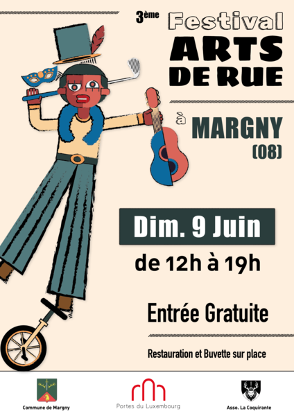 Affiche : Festival Arts de Rue à Margny 2024