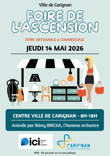 Affiche Foire Ascension 2026