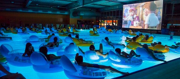 Photo : Ciné Piscine Camourau