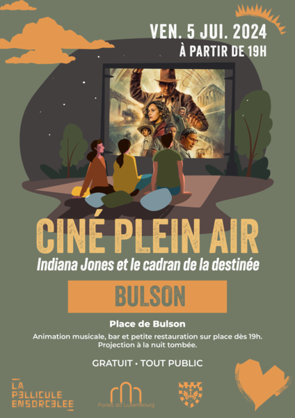 Affiche : Ciné Plein Air à Bulson