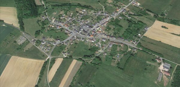 Photo : Vue Aérienne Commune Escombres et le Chénois