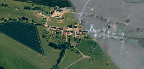 Vue Aérienne Commune Malandry