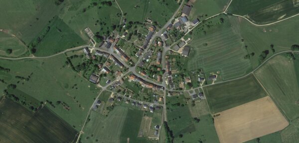 Photo : Vue Aérienne Commune Mogues