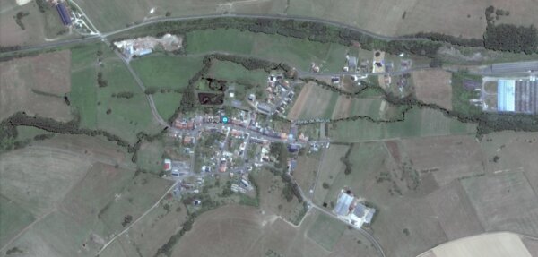 Photo : Vue Aérienne Commune Osnes