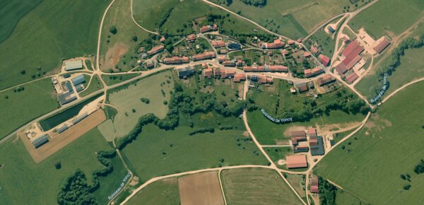 Photo : Vue Aérienne Commune Yoncq