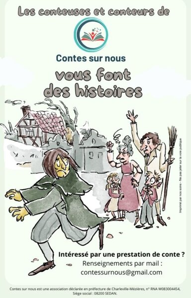 Affiche : Association Contes sur nous