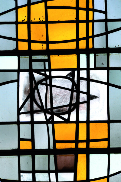 Photo : Vitrail Église La Besace