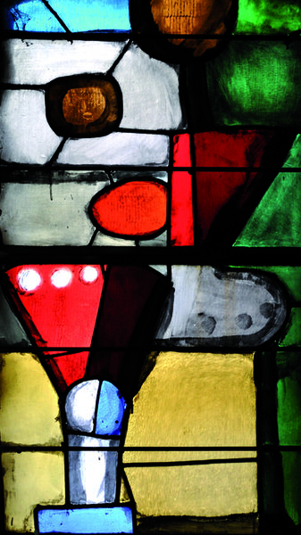 Photo : Vitrail Église Moiry