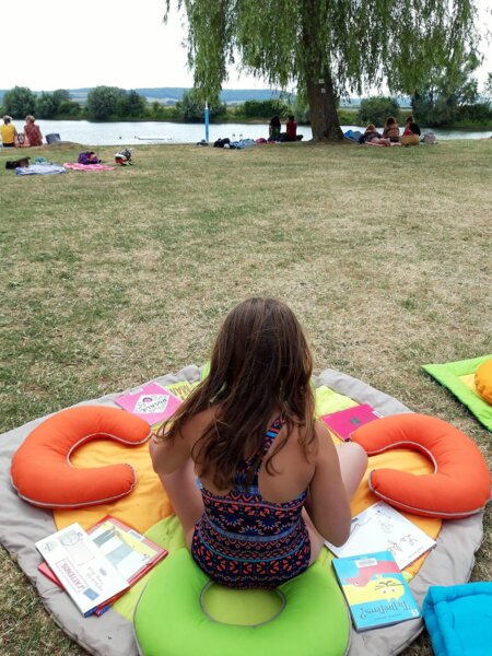 Photo : Partir en Livre au lac de Douzy