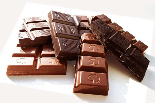 Photo : Tablettes de chocolat
