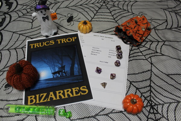 Visuel : Jeu de rôle "Trucs Trop Bizarres"