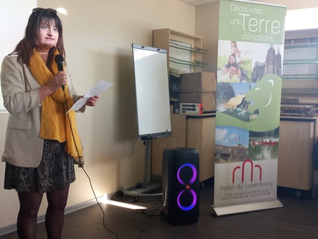 Photo : Vanessa Ponsin, présidente de l'OT