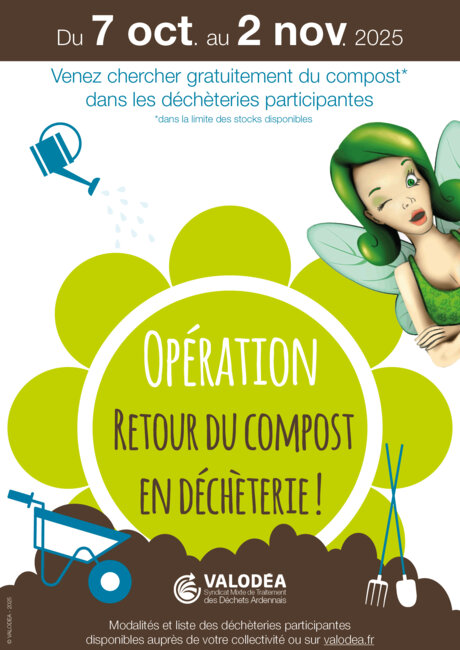 Affiche : Opération Compost Automne_2025