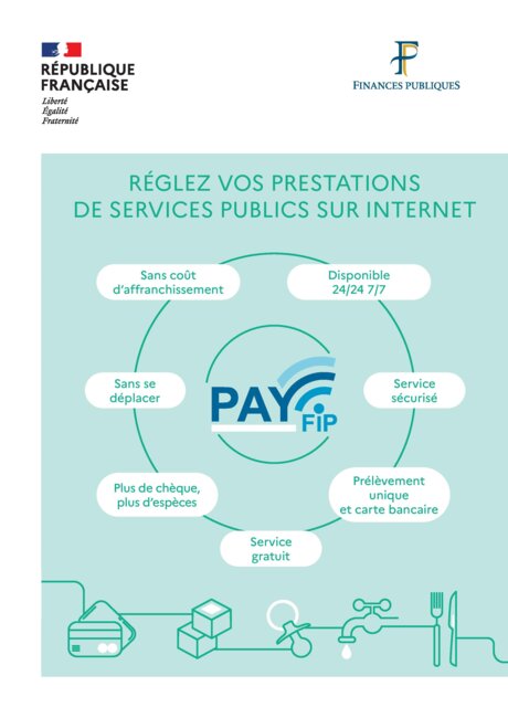 Affiche : Service Paiement En Ligne Payfip