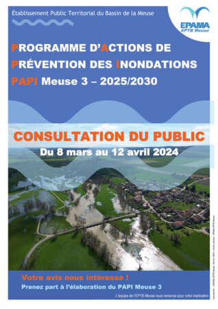 Affiche consultation PAPI