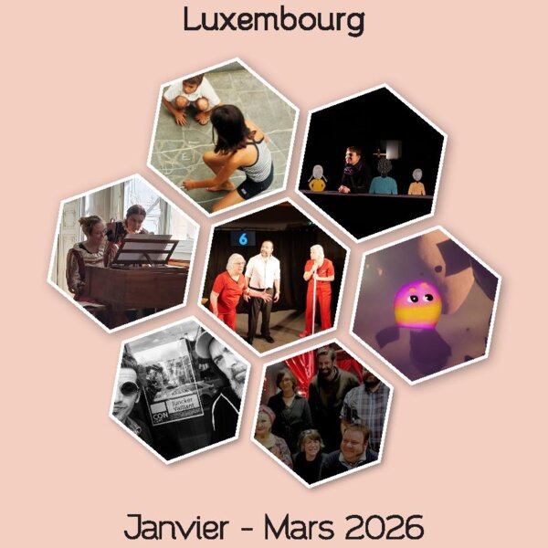 mosaïque de photos représentant la programmation